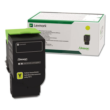 Lexmark™ 78c1uy0 Return Program Toner, 7,000 Page-yield, Yellow freeshipping - TVN Wholesale